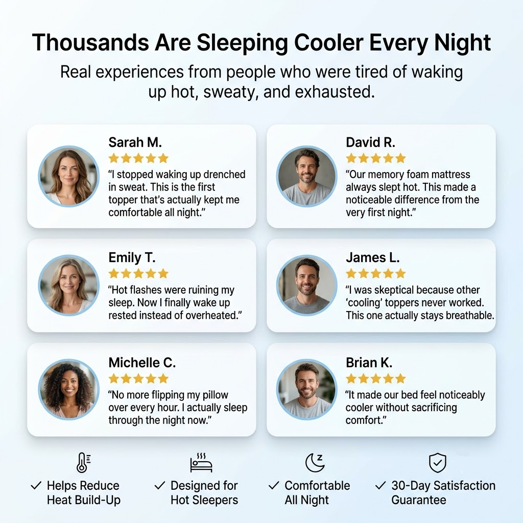 Turn Sweaty, Sleepless Nights Into Cool, Restful Sleep Starting Tonight