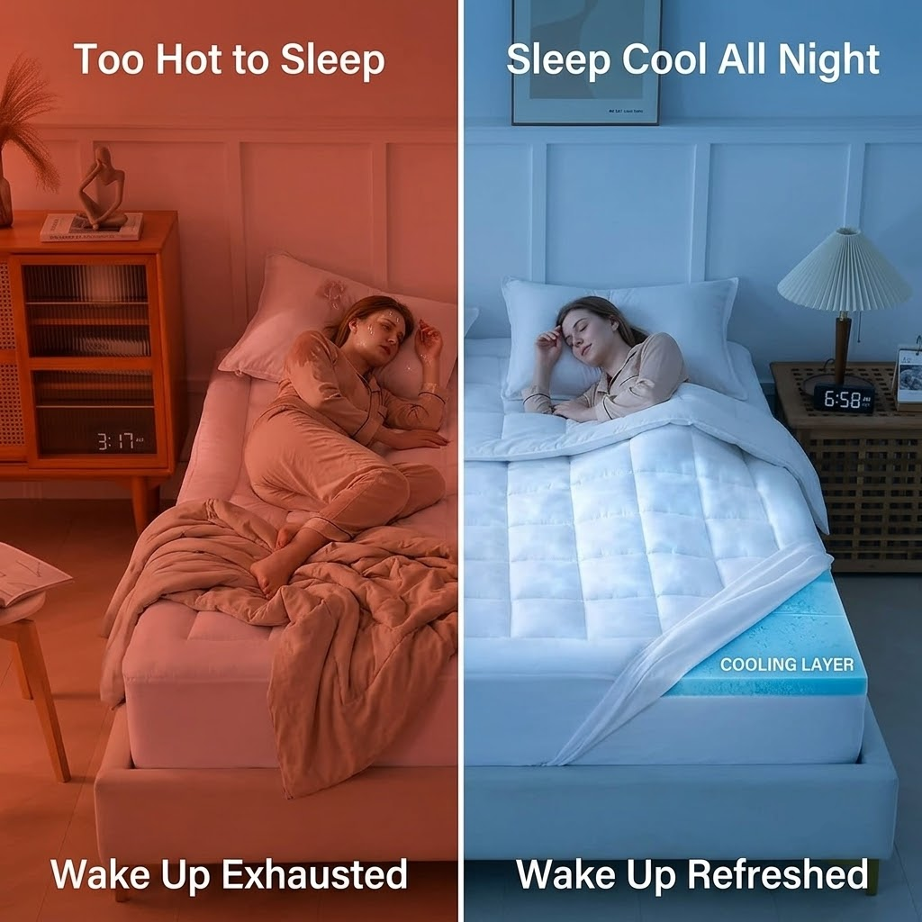 Turn Sweaty, Sleepless Nights Into Cool, Restful Sleep Starting Tonight