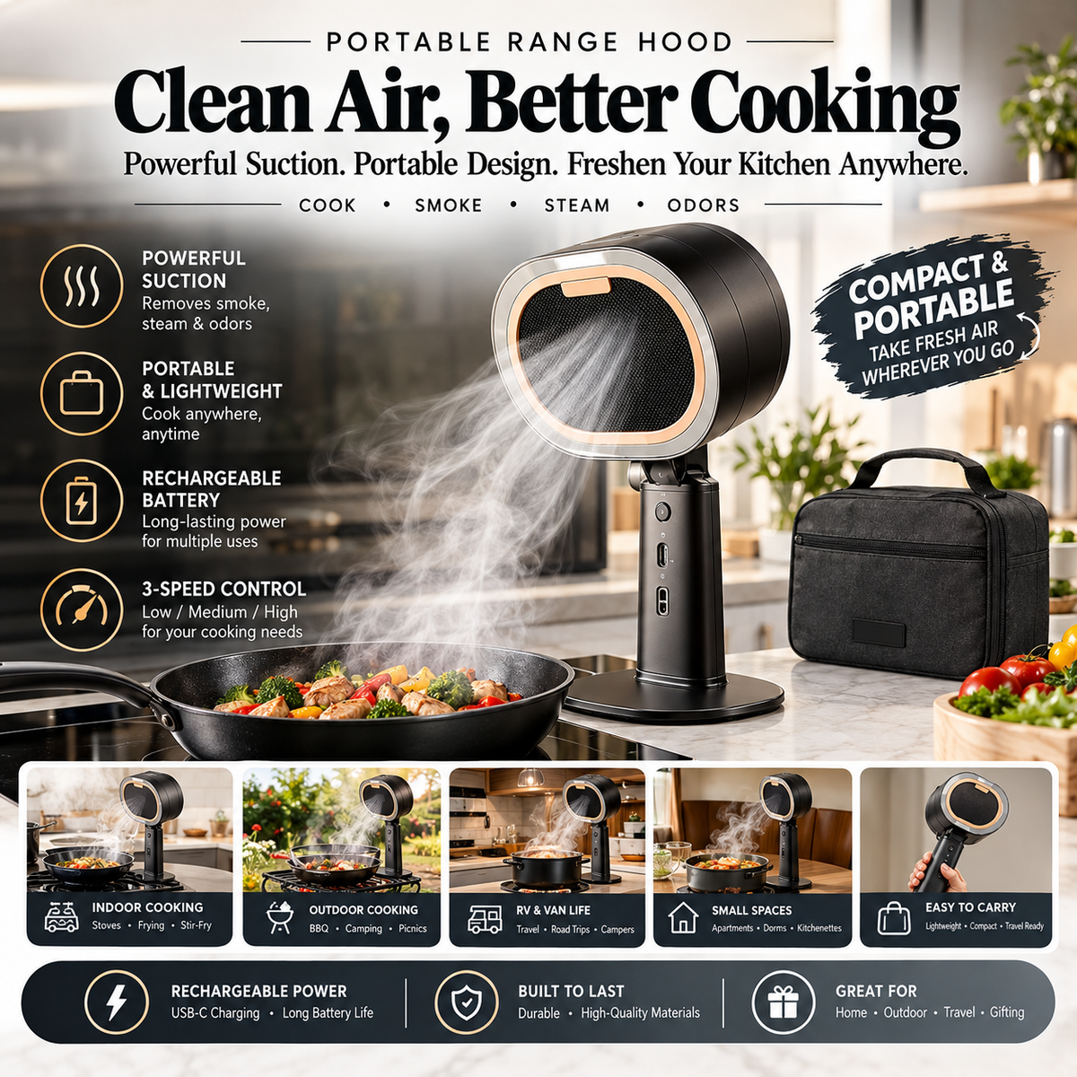 Revive™ Portable Range Hood