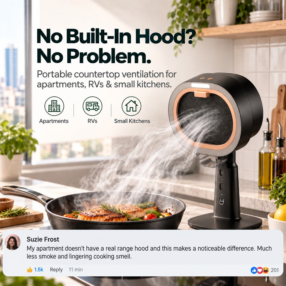 Revive™ Portable Range Hood