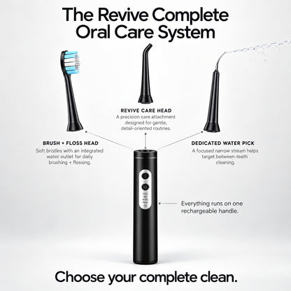 Revive™ Rechargeable 3-in-1 Toothbrush