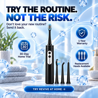 Revive™ Rechargeable 3-in-1 Toothbrush