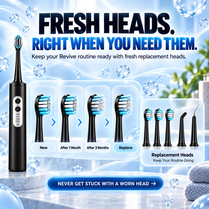 Revive™ Rechargeable 3-in-1 Toothbrush