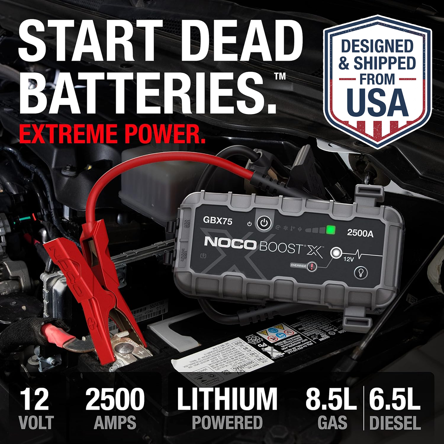 Start Your Car Anywhere, Portable Jump Starter Kit